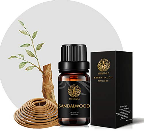 Aphrosmile 100% reines und therapeutisches ätherisches Öl, Rosenduft für Diffusor, Luftbefeuchter, Massage, Haut- und Haarpflege, 10 ml