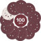 STEBRUAM 100PCS Disque de Ponçage 125mm Grain 80, Disques a Poncer Papier Abrasifs 8 Trous Idéal pour Poncer/Polir pour Ponceuse Excentrique