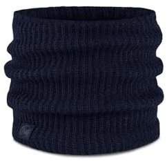 Buff Knitted and Fleece Neckwarmer Rutger Midnight Unisex Adult