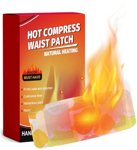 Wärmepflaster für den unteren Rücken,ideal für Outdoor Aktivitäten,Rückenwärmer Körperwärmer Wärmepflaster Rücken Beine Arme Schultern