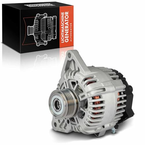 Frankberg Alternador con Polea de Rueda Libre Diesel Compatible con i30 FD 1.6L Cee'D Compacto ED 1.6L Cee'D SW ED 1.6L iX20 JC 1.6L Rio III UB 1.4L Replace# 37300-2A400