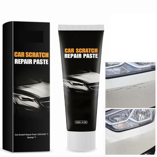 Pasta Rimuovi Graffi,Cera per Riparazione Graffi Dell'auto,Scratch Repair Wax for Car,Car Scratch Repair Paste,Pasta Abrasiva per Carrozzeria,Kit di Riparazione per Rimozione Graffi Auto