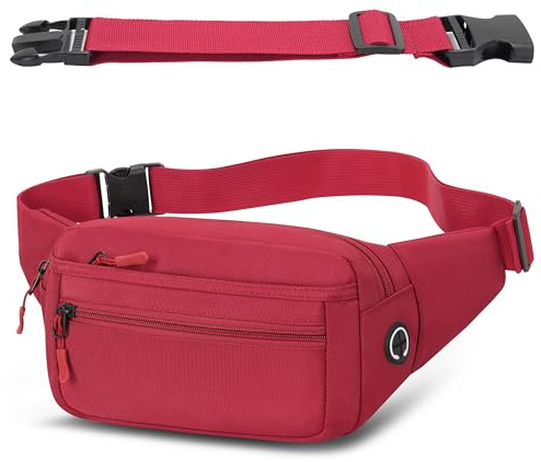 AIRCBC Sac Banane Sacoche à Poitrine pour Homme Femme | Sac Banane Etanche Réglable avec Multiples Poches pour Voyage,Randonnée