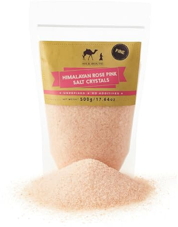 Silk Route Spice Company Himalayan Rose Pink Salt (500g Fine)