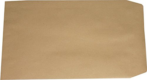 25 Stück Versandtaschen Briefumschlag C5 A5 braun selbstklebend ohne Fenster 229x162 mm SK