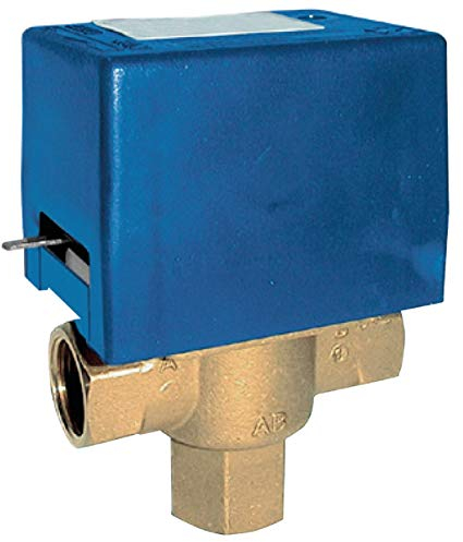 Mut Modell SF25 M1, 230 V Zonenventil mit Federrücksteller, 3-Wege-Umsteller, 230 V, Blau und Gelb