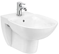 Roca A357999000 - Bidé suspendido sin tapa DEBBA Round, color Blanco