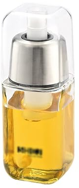 KIPPOT Pulverizador de Aceite para cocinar Aceite de Oliva controlado por presión de Aire Ensalada inyección vinagre pulverizador freidora de Aire Botella de Aerosol de Aceite Simple