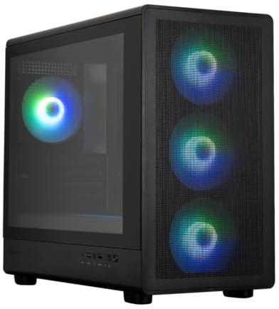 ZALMAN M5 ARGB - Carcasa para PC Mini Tower (Negro)