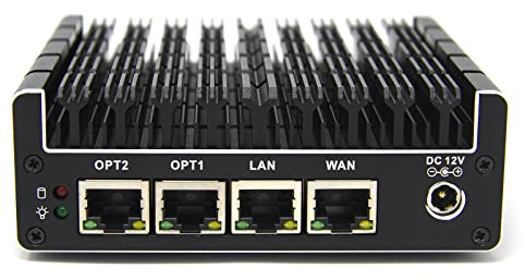 Protectli Vault FW4B – 4 porte, Firewall Micro Appliance/Mini PC – Intel Quad Core (Celeron J3160), AES-NI, Barebone