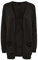 ONLY Damen Onllesly L/S Open Cardigan KNT Noos Strickjacke, Black Coffee, S EU
