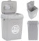 Home Beauty Large Sized Plastic Airtight Pet Food Storage Containers 40 Litres - Large Size Animal Dry Food Storage Box for Birds Ducks Cats Dogs Built in Measuring Scoop with Flip Top Locking System