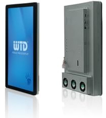 WTD - World Trade Display - 15,6 16:9/Outdoor Embedded Open Frame Touch/PCAP 10P/GEN Series/Industrial Panel/ 1K Nits/Cooling Fan System/Air Panel-Screen Gap/Antivandal/Waterproof/5mm/Light Sensor