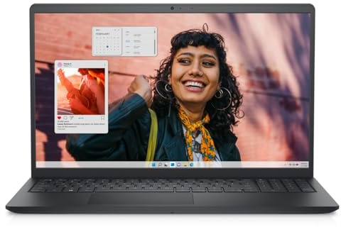 Dell Inspiron 15 3530 15.6 Laptop | Intel Core i5-1334U | 8GB RAM | 512GB SSD | Full HD Display | 120Hz Refresh Rate | Windows 11 Professional | Black