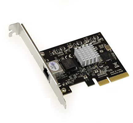 KALEA-INFORMATIQUE 10 GB Ethernet LAN 1 Puerto RJ45 PCIe Tarjeta Controladora de Red con TEHUTI Networks TN4010 10G Nic Chipset