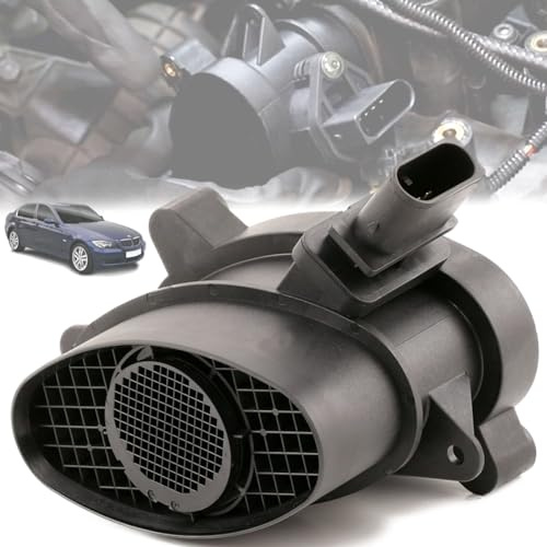 Twowinds - Caudalímetro 0928400504 Compatible con BMW E46 E53 E60 E61 E65 E66 E67 E90 E91 E92 E93 E87 E83 X5 X6 X3-718221040 - 20929476-1493901009 - Medidor Masa Aire - Flujometro