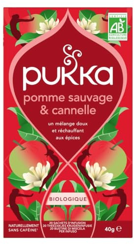 Pukka- tisane pomme sauvage, cannelle et gingembre