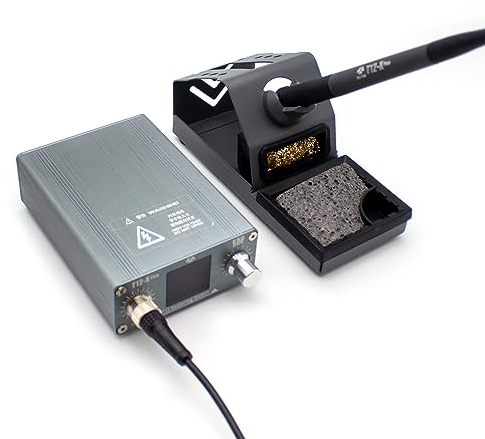 Jieotwice Digitalanzeige Schweißstation Für Die Telefonreparatur, Intelligente Temperatur Lötplattform, BGA Leiterplatten Nacharbeitswerkzeuge(T12-X Plus)