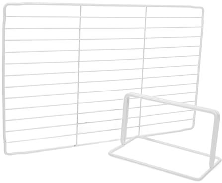 NUOBESTY Separador De Rejilla De Hierro Para Frigorífico y Congelador Estante Organizador Divisor Práctico Para Neveras y Congeladores Estructura Resistente y Fácil Instalación