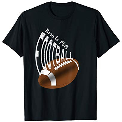 Retro Born Fußball Trikot Jungen American Football T-Shirt