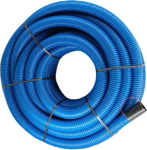 Megaastore Unterirdisches Wellrohr M50 mm | Leerrohr Elektrorohr Erdwellrohr 5m 10m 25m 50m (25 meter)