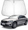BIXUAN X253 Parasol Compatible con Mercedes Benz GLC X253 SUV 2016-2022 Parabrisas para el Coche Parabrisas Delantero Cubierta Cortavientos para Parabrisas Delantero Bloqueado Cubierta UV