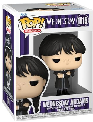 Funko Pop! TV: Wednesday - Wednesday- Vinyl-Sammelfigur - Geschenkidee - Offizielle Handelswaren - Spielzeug Für Kinder und Erwachsene - TV Fans - Modellfigur Für Sammler und Display