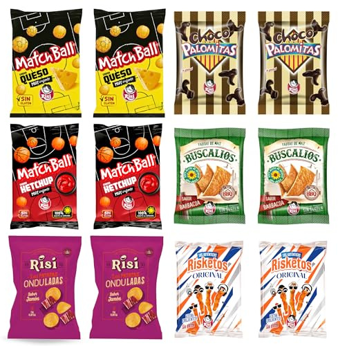 Surtido Snacks RISI - Aperitivo Horneado SIN GLUTEN (Surtido RISI)
