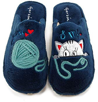 GARZON - Zapatilla CASA P247.275-BLM para: Mujer Color: Azul Marino Talla: 37