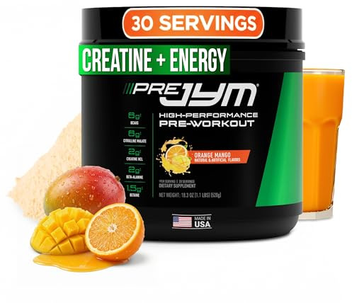 PRE JYM 30 Servings - Orange Mango