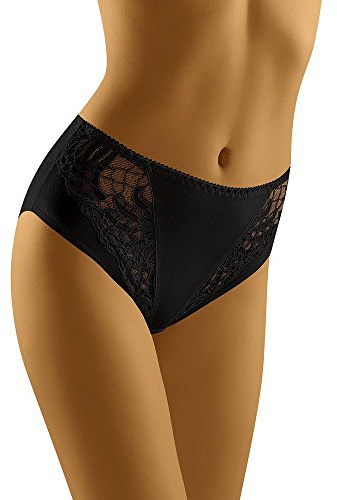 Wolbar Femmes Maxi-Slips WB51, Noir,XL