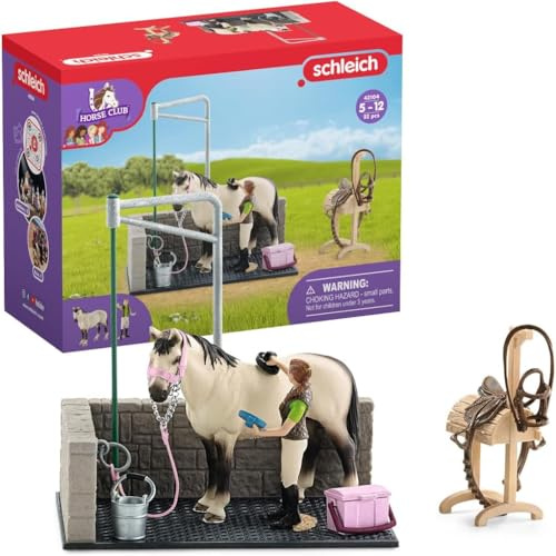 Schleich - Caja de lavado de caballos - 42104 - Horse Club Range