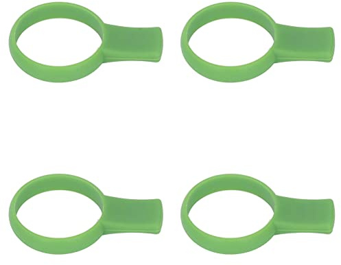 Haofy Tennis Grip Trainer Aid, Silicone Easy Grip Racket Grip Trainer Tool Comfort della Mano per l'allenamento del Tennis (#4)