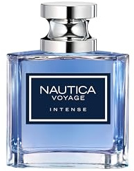 Nautica Voyage Intense Eau de Toilette Män, Färsk, Fougère-Aquatic Manlig Parfym, 50 ml