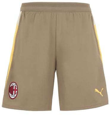 A.C. Milan - Pantaloncini Training con Tasche, Shorts Gara da Allenamento, Stagione 2025/2026, Prodotto Ufficiale, Adulto, Verde, S