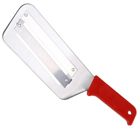 Affettatrice Verdure Manuale - Affettatrice Di Verdure A Doppia Lama In Acciaio Inossidabile - Affettatrices Per Affettare Squame Di Pesce Coltelli Pulitore Cavolo Cetriolo Carota Cipolla