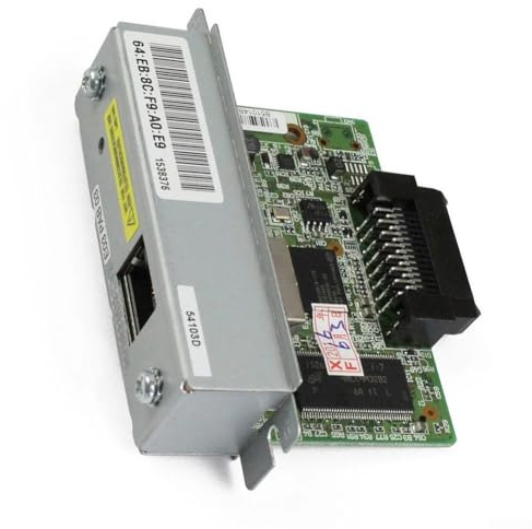 Utskriftsserver Ethernet-gränssnitt UBE03 för skrivare C32C824541 passar U220B 220PB 220PD 220PA T81 T82II T88III T88IV T88V T70 T90 T86L med stabil och pålitlig prestanda