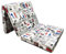 Natalia Spzoo Faltmatratze Klappmatratze 198 x 80 x10 cm Bunt (Paris 70% Cotton 30% Polyester.)