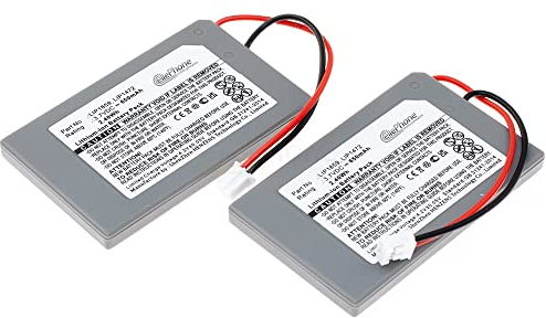 cellePhone Akku Li-Ion kompatibel mit Sony PS3 Sixaxis Controller/Playstation 3 Controller (Ersatz für LIP1859 / LIP1472) - 2er Set
