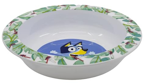Stor Kinderschüssel Bluey 1024ml - Mikrowellengeeignet, Kunststoff, Ergonomisches Design für Kinder