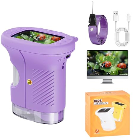 Microscopio digitale portatile, viola