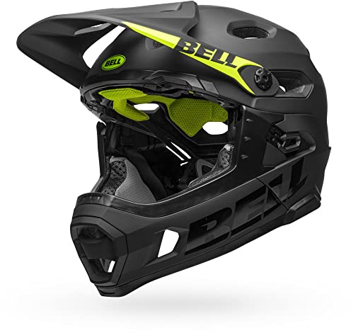 Bell Unisex – Erwachsene SUPER DH MIPS Fahrradhelm, mat/Gloss Black, L