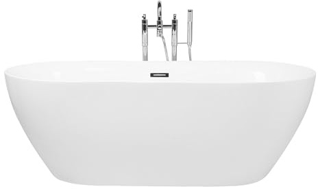 Vasca da Bagno Freestanding 150 cm in Acrilico Bianco