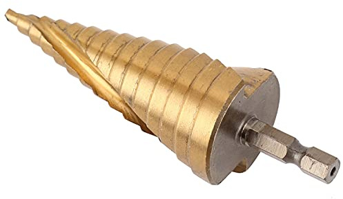 Broca escalonada, juego de brocas profesional, herramienta multifuncional para cortar orificios, broca escalonada para metal, madera, acero inoxidable, placas de plástico(4mm~12mm)