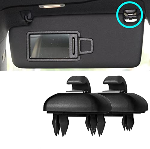 2 soportes para parasol de coche negro para A1 A3 A4 A5 S3 S4 S5 Q3 Q5 TT 8U0857562A