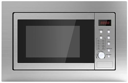 Teknix BIM21SS Built In 21 Litre 38cm Microwave - Stainless Steel