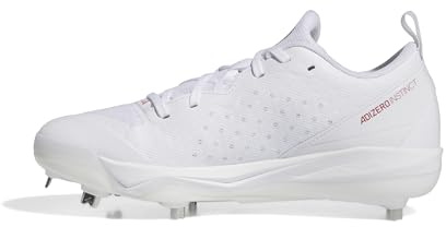 Adidas Women's Adizero Instinct, White/Team Power Red/White, 9.5