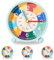 Idota Wecker Kinder, Wecker Analog Ohne Ticken Kinderwecker mit Sanfter Weckklingelton Lernwecker Kinder mit Nachtlicht Mädchen Jungen für Schulanfänge Batteriebetriebene Weckuhr (Ohne Akku) - Blau