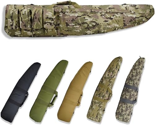 Maletin Arma Larga,Largo para Una Sola Pistola para Escopeta O Rifle Estuches para Armas De Fuego De Tiro Al Aire Libre con Acolchado De Espuma Estuche para Pistola Clásico C,120cm