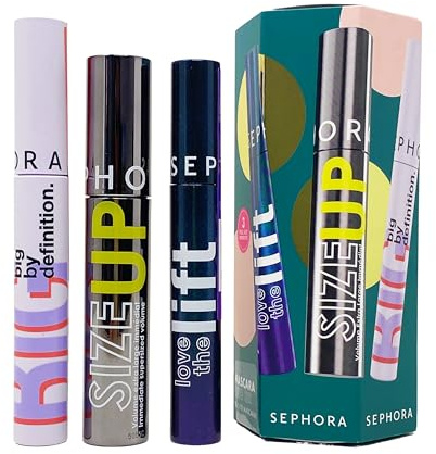 Sephora Collezione Mascara Trio Set – Love The Lift, Size Up and Big By Definition